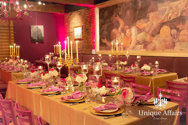 +Rehearsal dinners at Trattoria Zooma on Historic Federal Hill