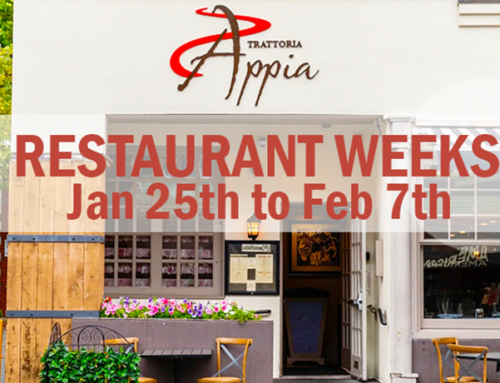 Restaurant Weeks – January 25th to February 7th 2026